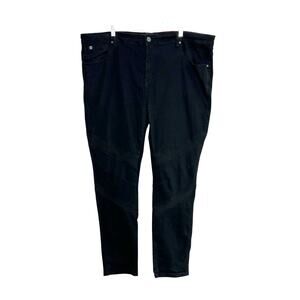 Switch Remarkable black moto slim taper fit jeans size 44